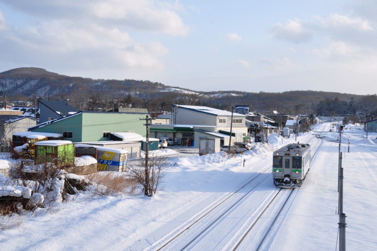 函館本線・撮影・黒松内