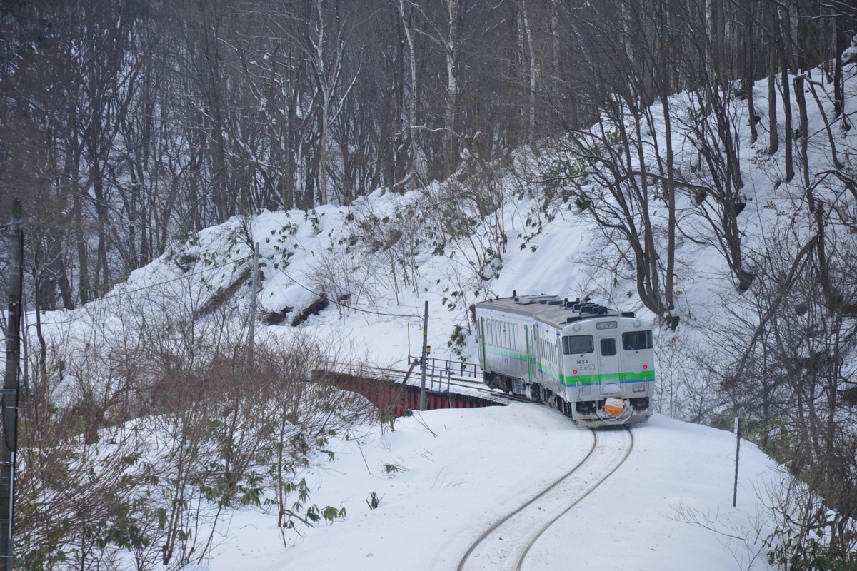 函館本線・撮影・小沢－倶知安
