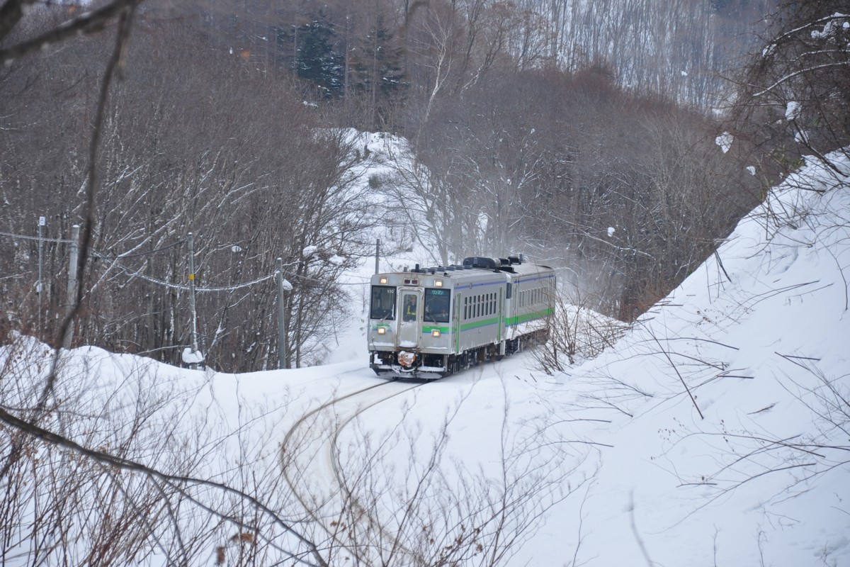 函館本線・撮影・小沢－倶知安