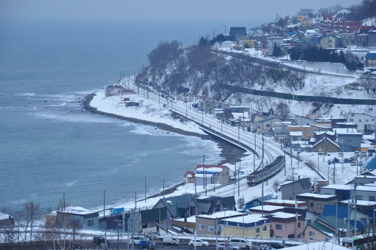 函館本線・撮影・朝里－小樽築港