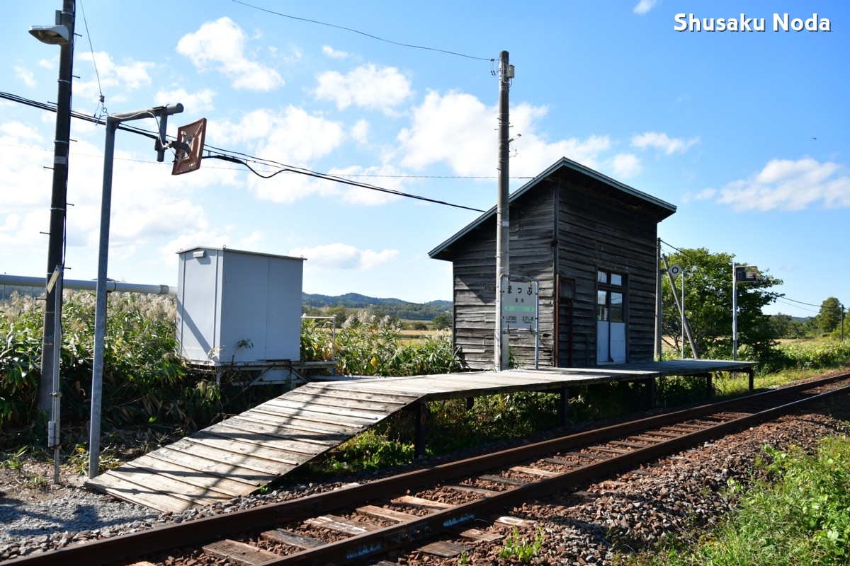 鉄道写真・秋・撮影地：留萌本線・真布
