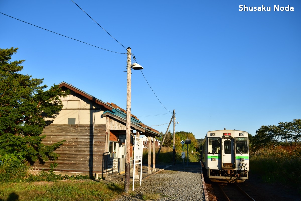 鉄道写真・秋・撮影地：留萌本線・藤山