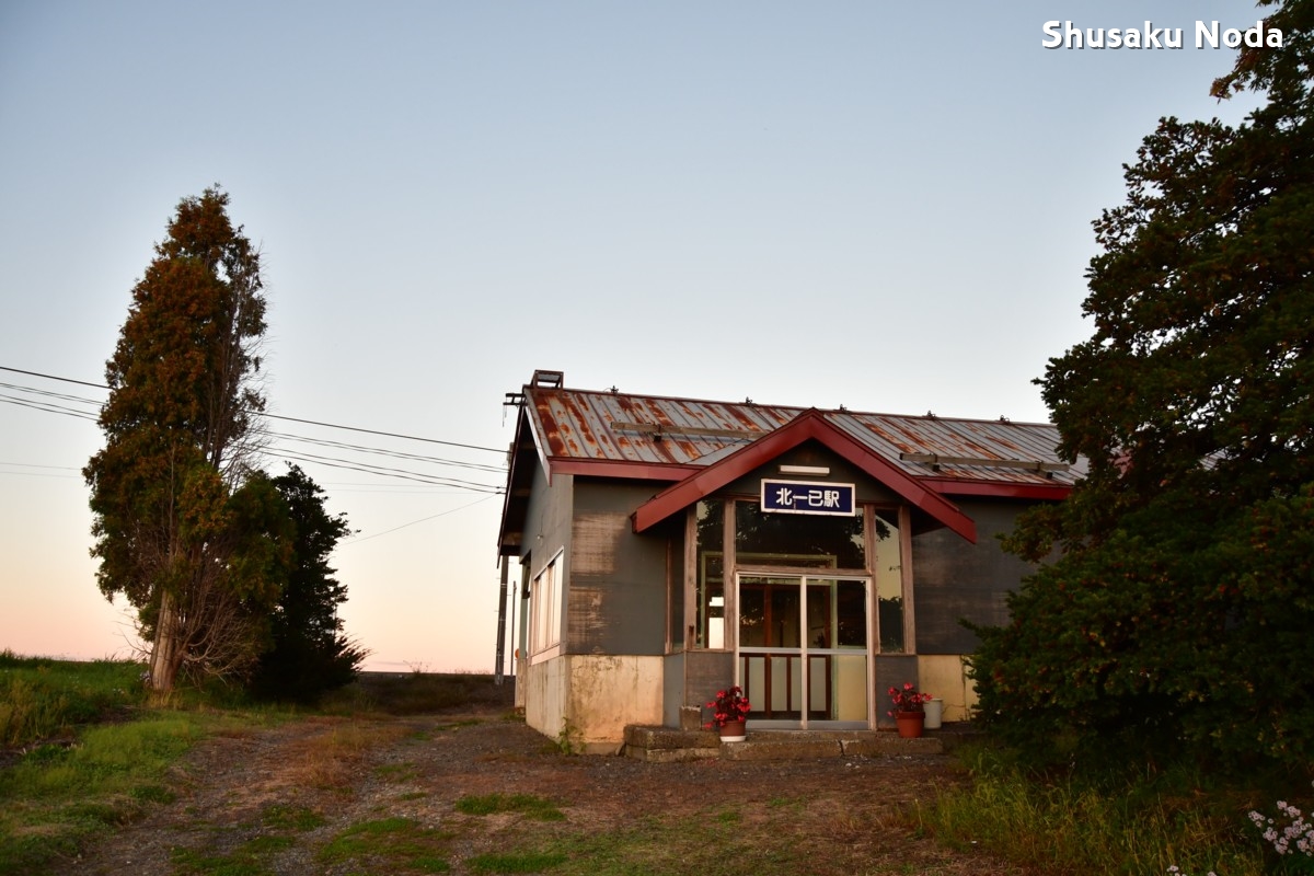 鉄道写真・秋・撮影地：留萌本線・北一已