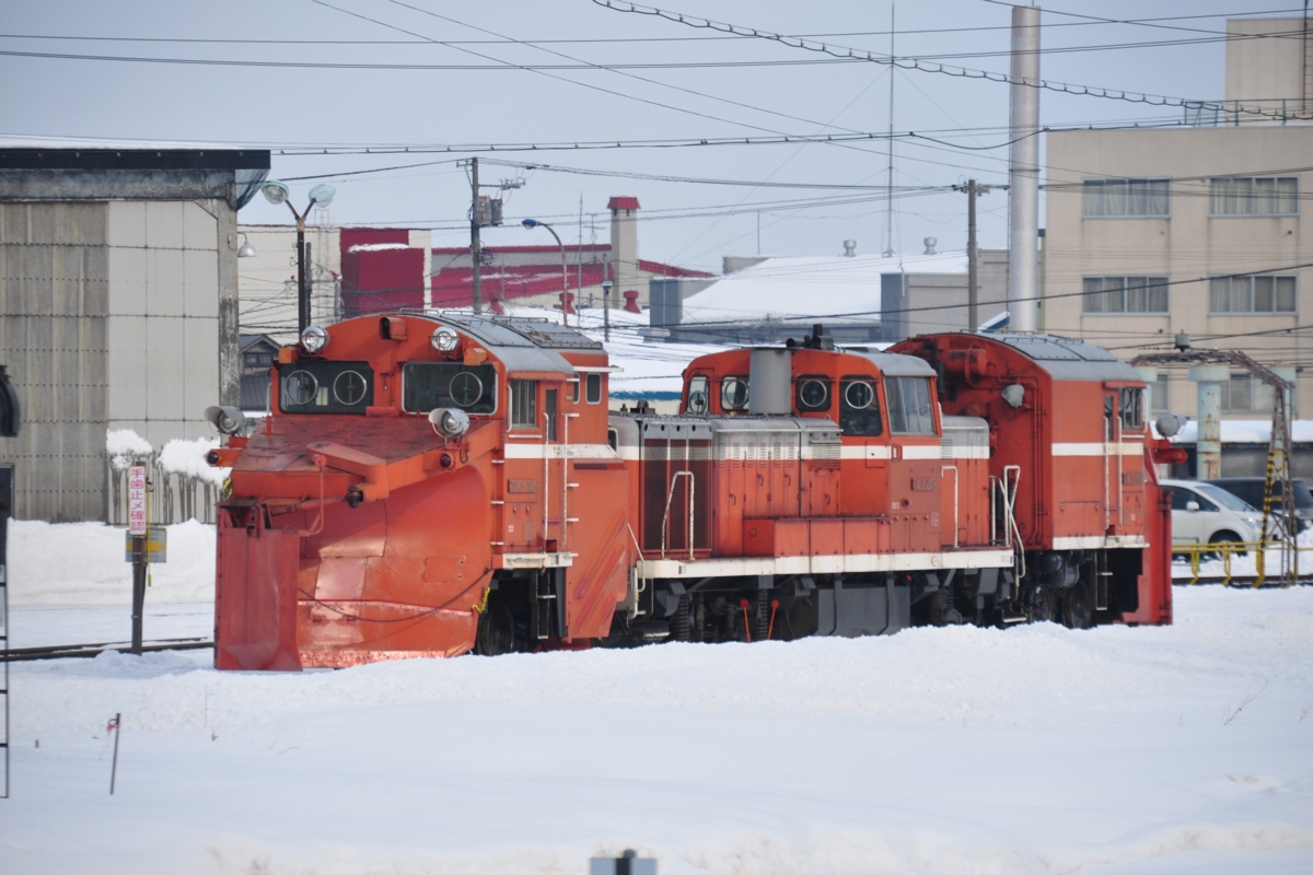 撮影・雪・函館本線・苗穂