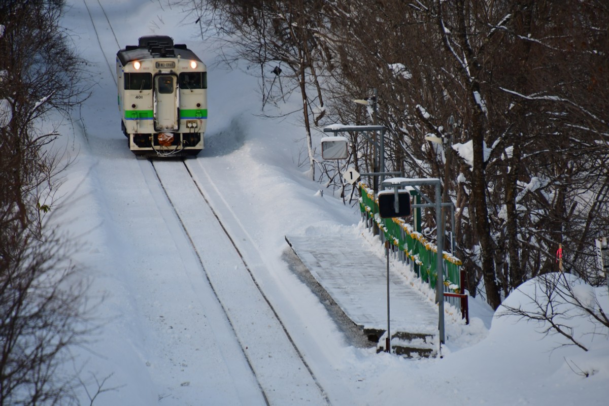 撮影・雪・札沼線・豊ヶ岡