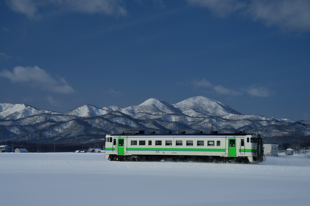 撮影・雪・札沼線・下徳富－新十津川
