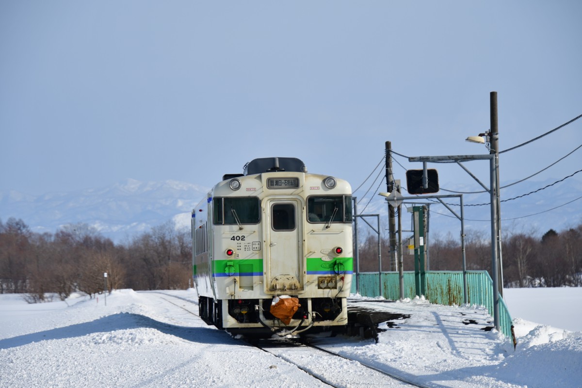 撮影・雪・札沼線・知来乙