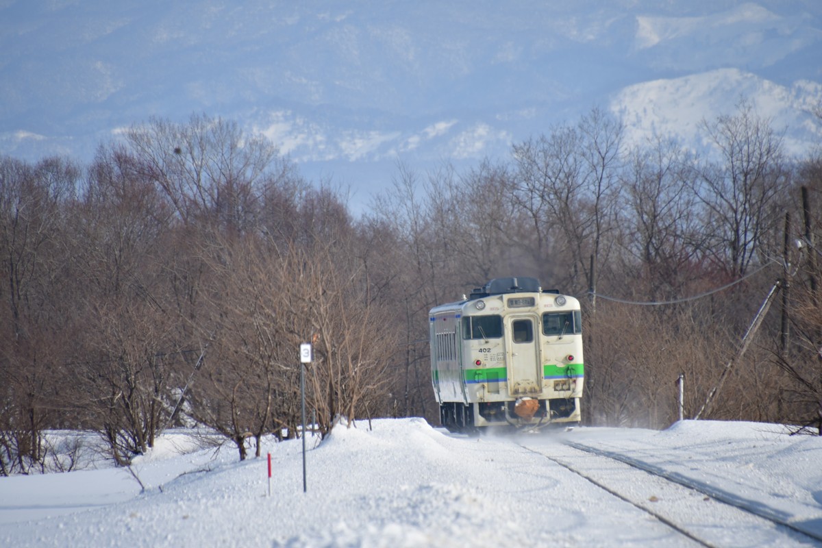 撮影・雪・札沼線・知来乙