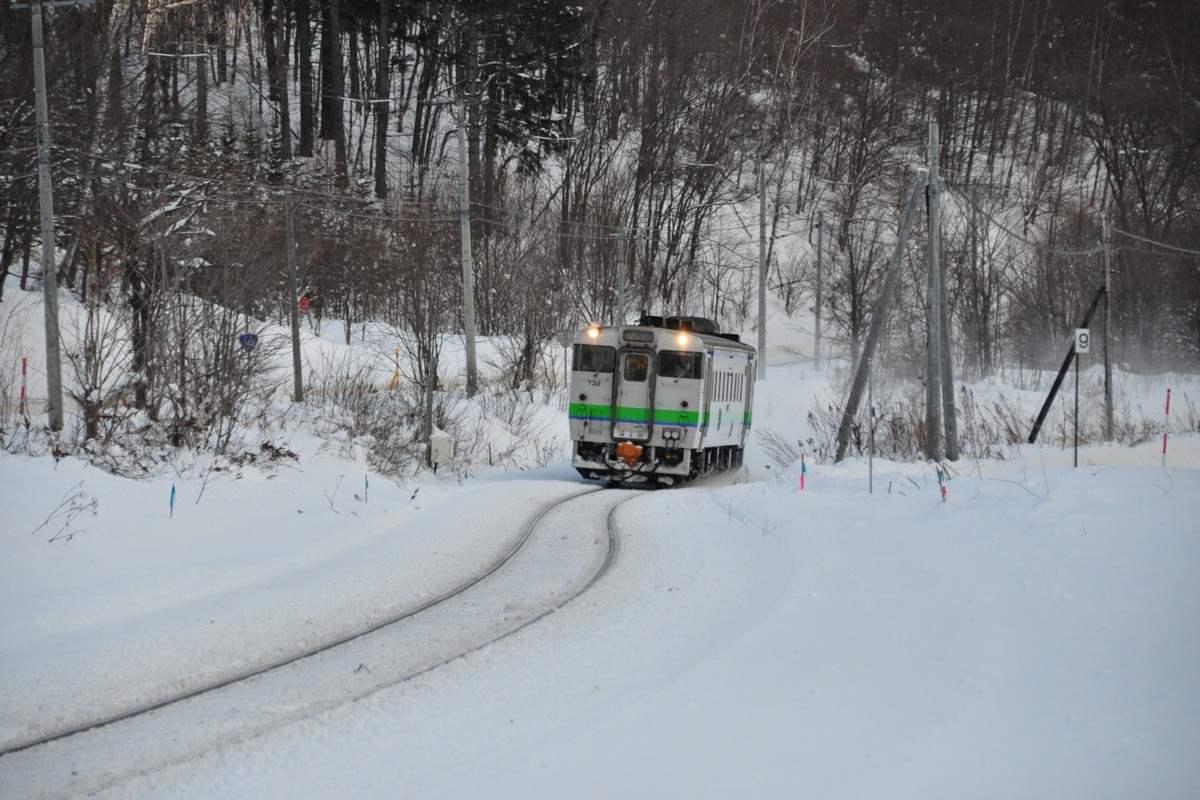 撮影・石北本線・金華－西留辺蘂