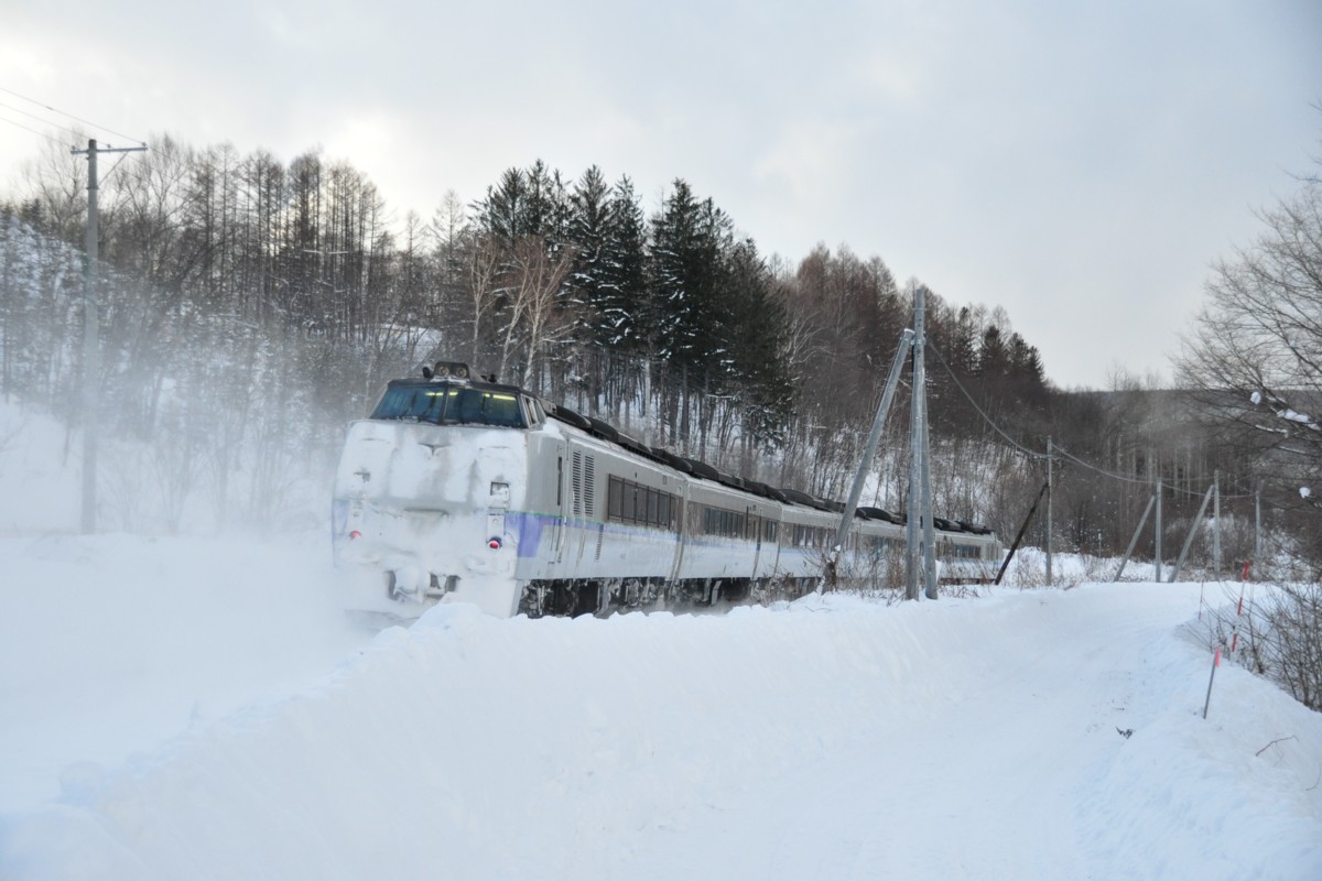 撮影・石北本線・金華－西留辺蘂
