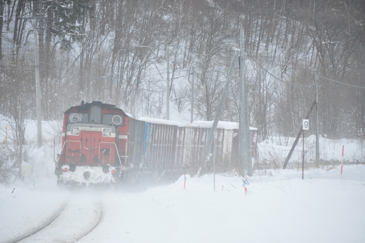 撮影・石北本線・金華－西留辺蘂