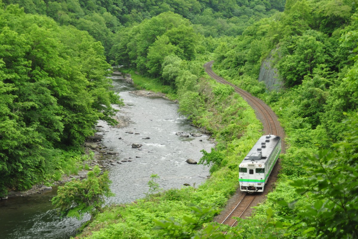 撮影・石北本線・旧白滝－下白滝