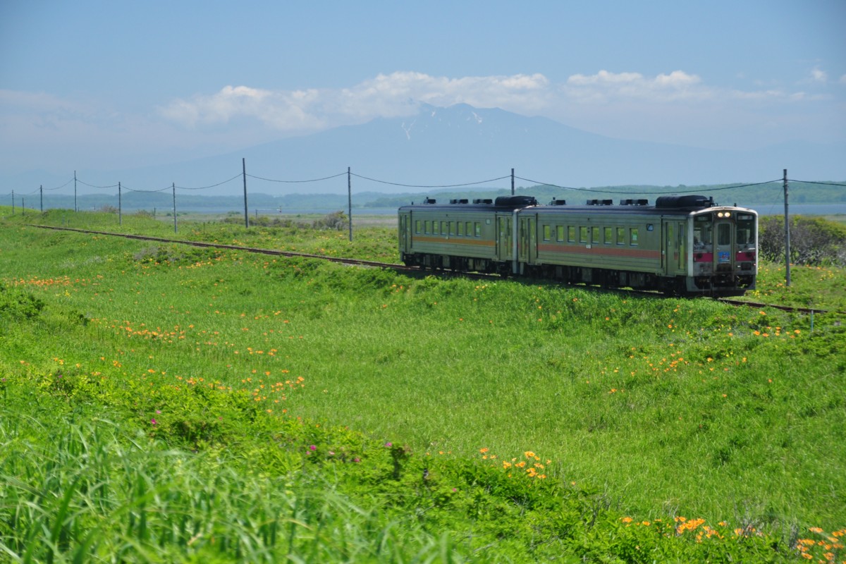 釧網本線・撮影・北浜－原生花園(臨)