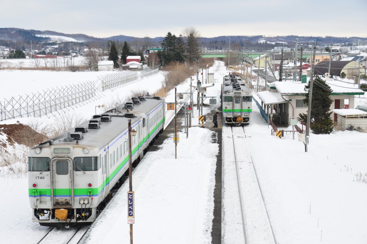 撮影・根室本線・利別