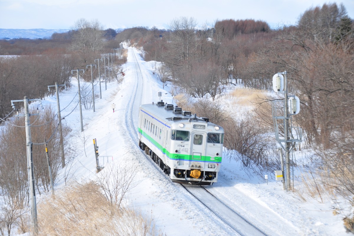 撮影・根室本線・十弗－豊頃