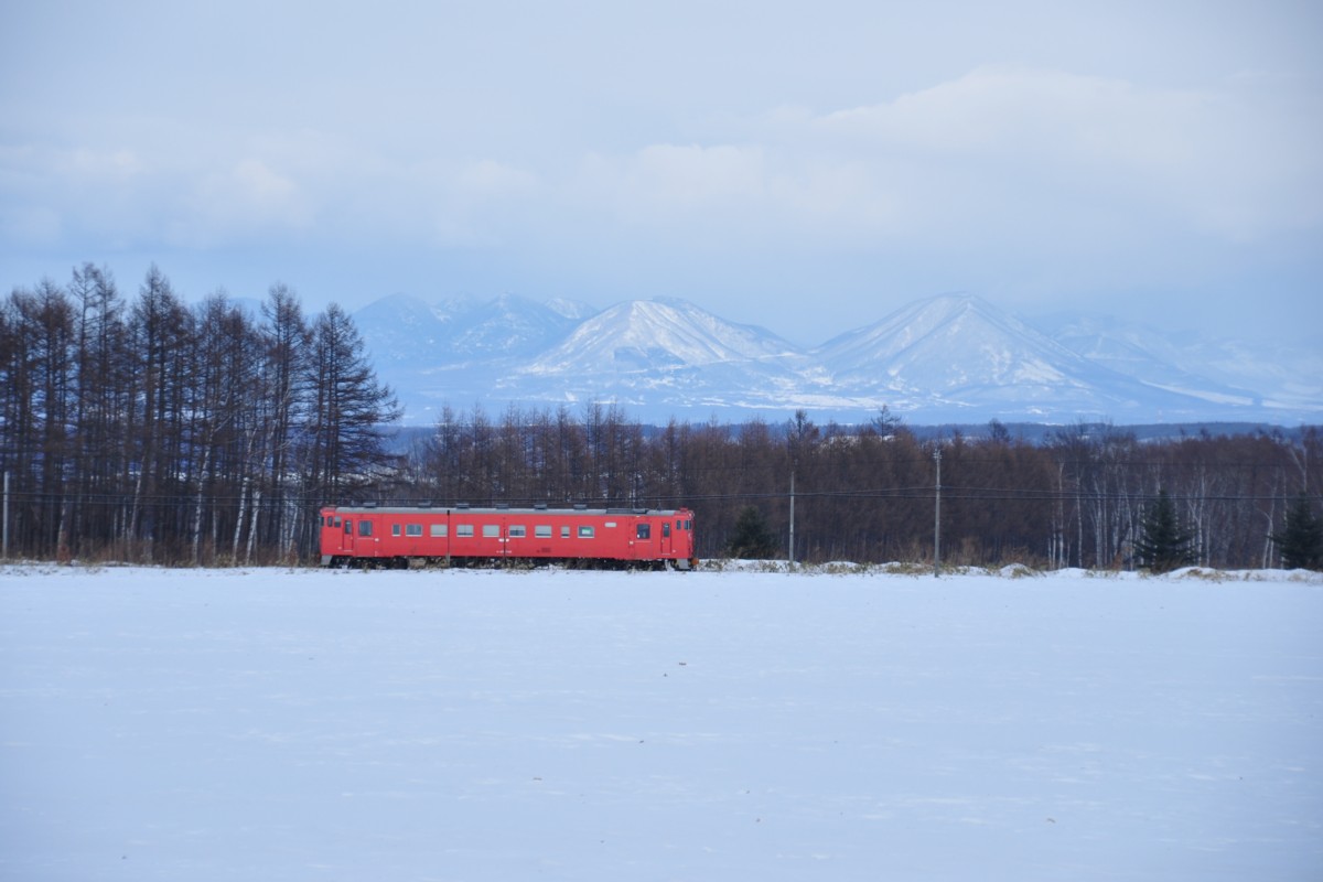 撮影・根室本線・羽帯－御影