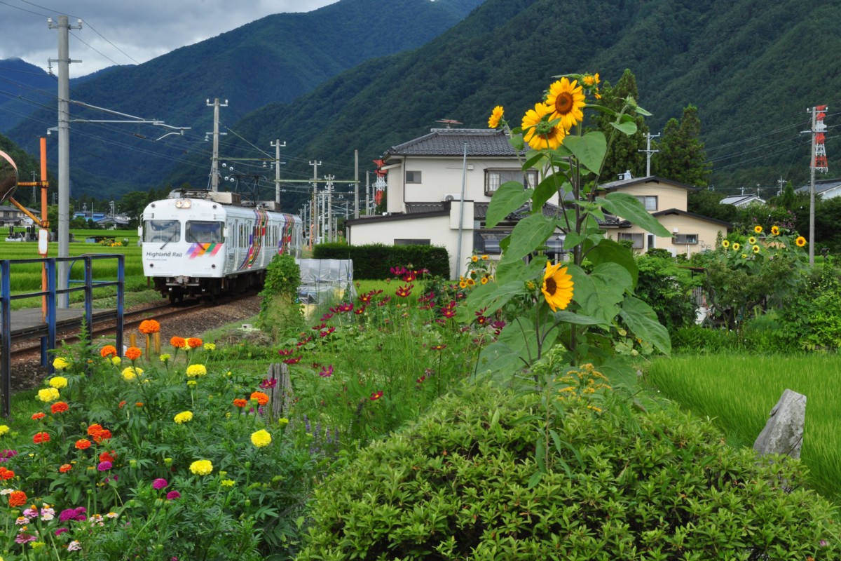 撮影・アルピコ交通上高地線・渕東