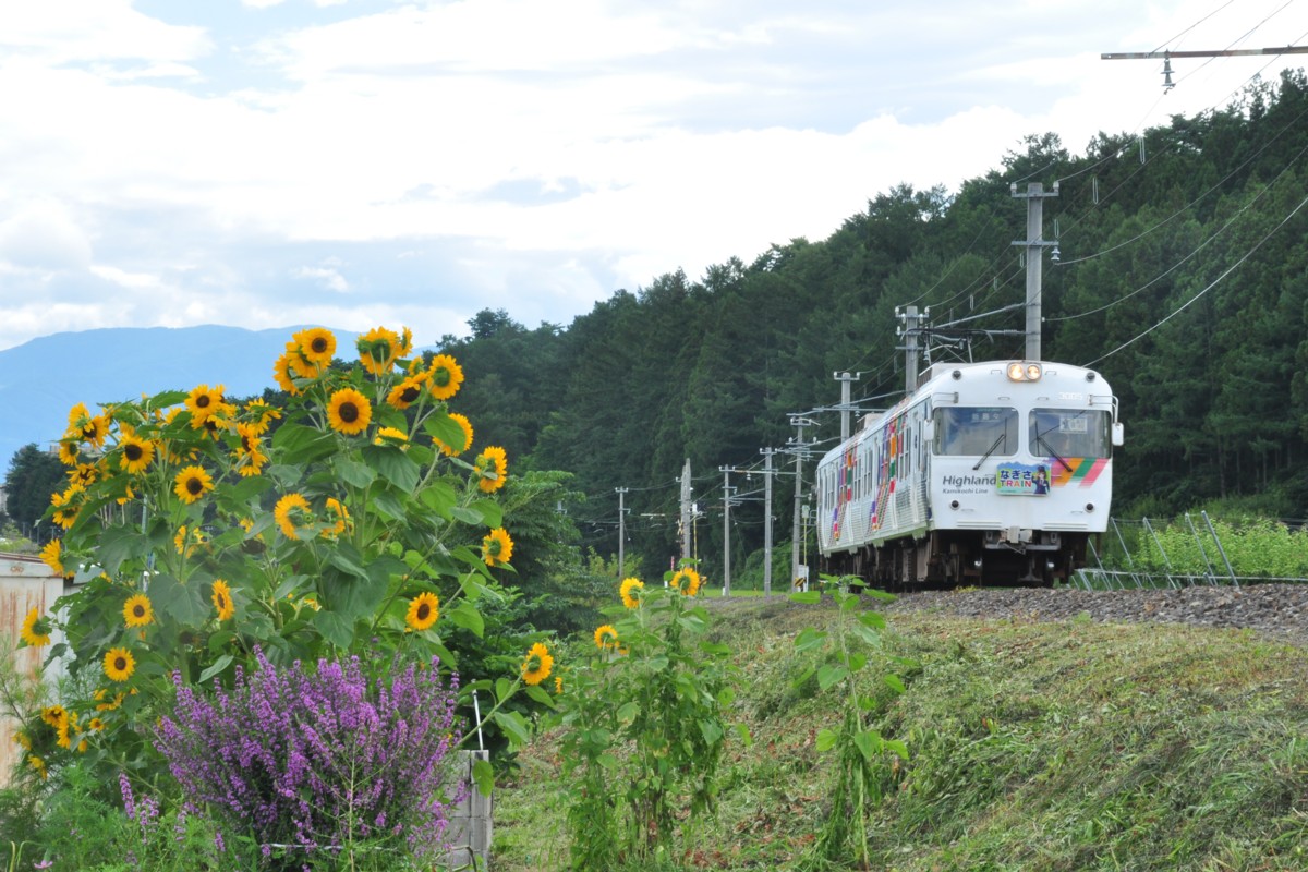 撮影・アルピコ交通上高地線・渕東