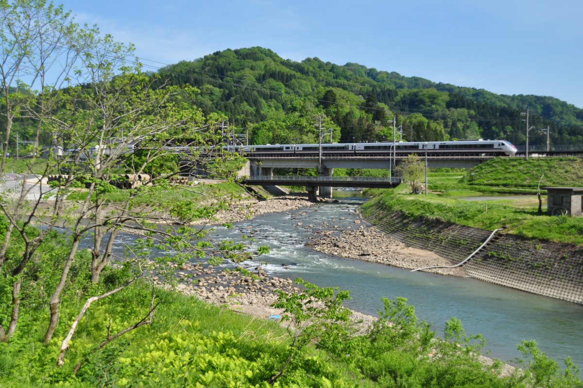 撮影・北越急行ほくほく線・虫川大杉