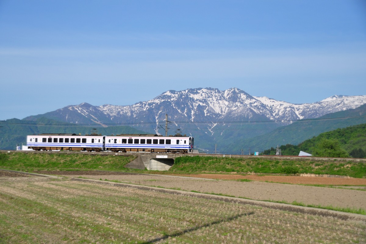 撮影・北越急行ほくほく線・六日町－魚沼丘陵