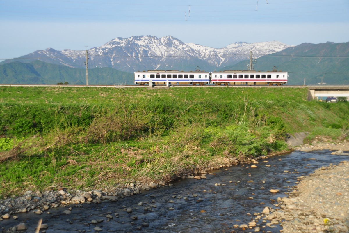 撮影・北越急行ほくほく線・六日町－魚沼丘陵