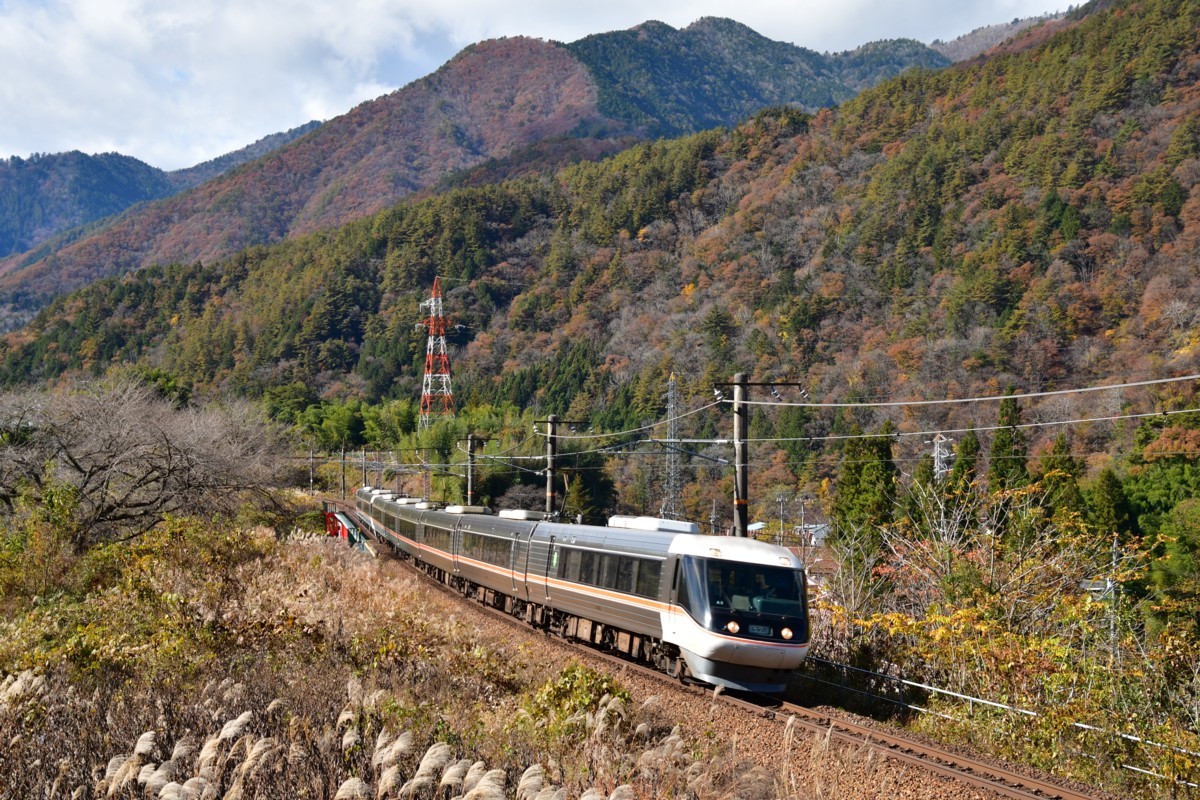 撮影・紅葉・中央西線・須原－大桑