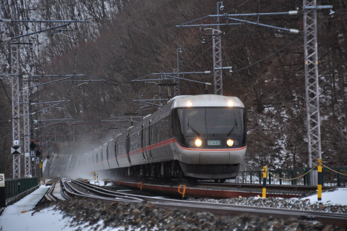 撮影・雪・中央西線・藪原－宮ノ越