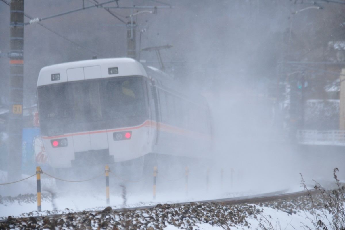 撮影・雪・中央西線・藪原－宮ノ越