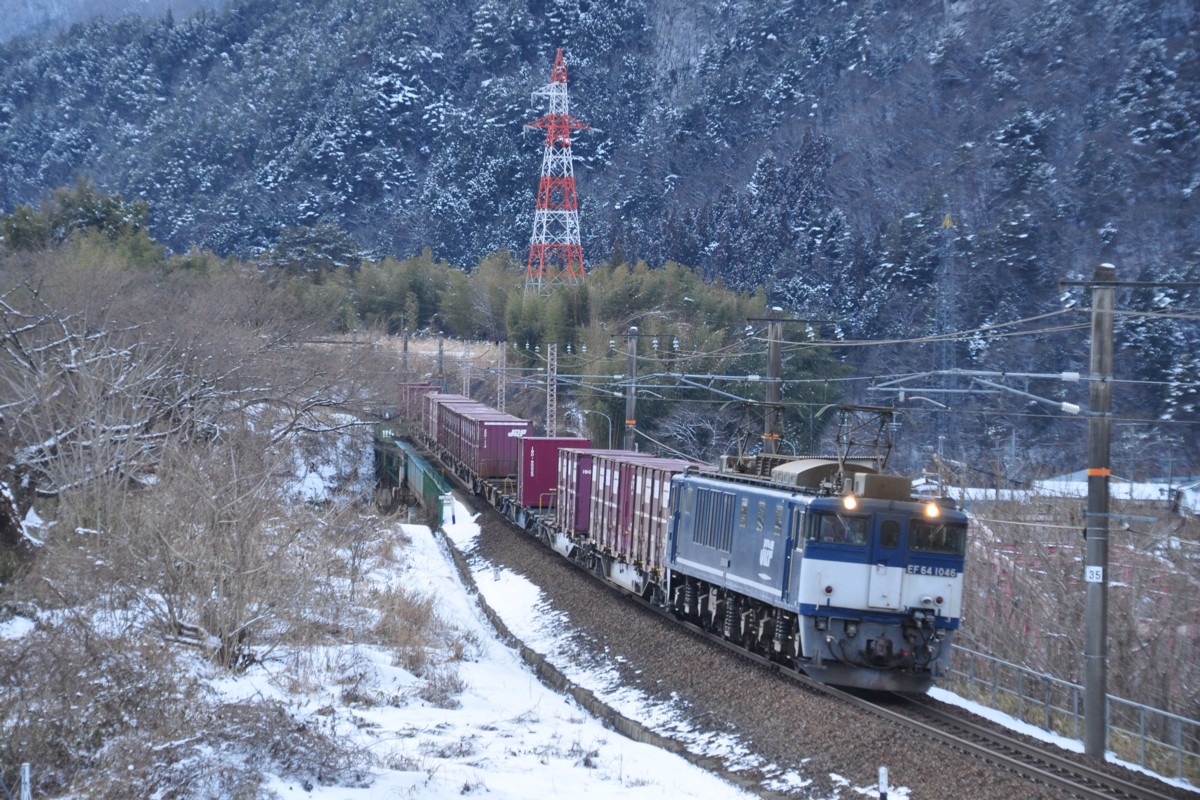 撮影・雪・中央西線・須原－大桑・伊奈川