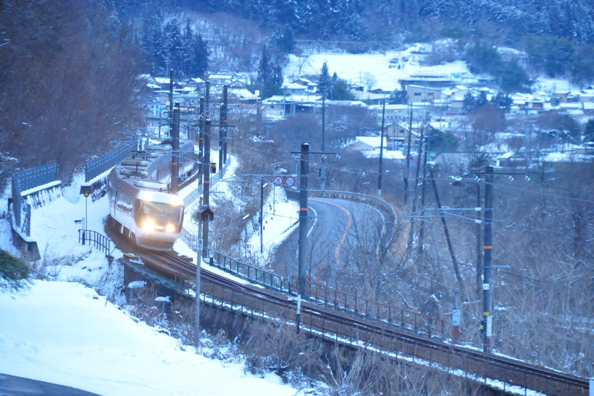 撮影・雪・中央西線・倉本－須原