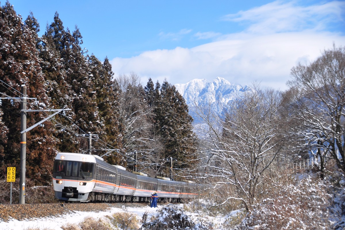 撮影・雪・中央西線・須原－大桑