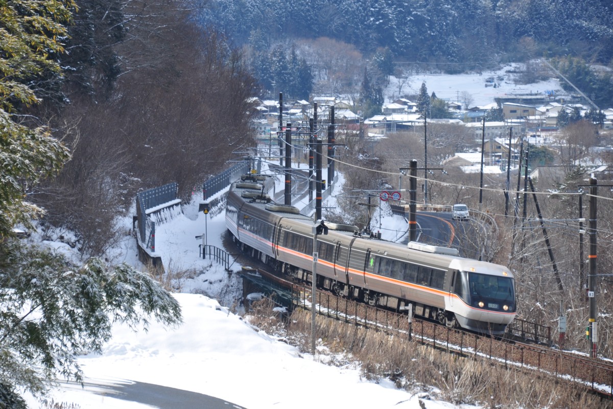 撮影・雪・中央西線・倉本－須原