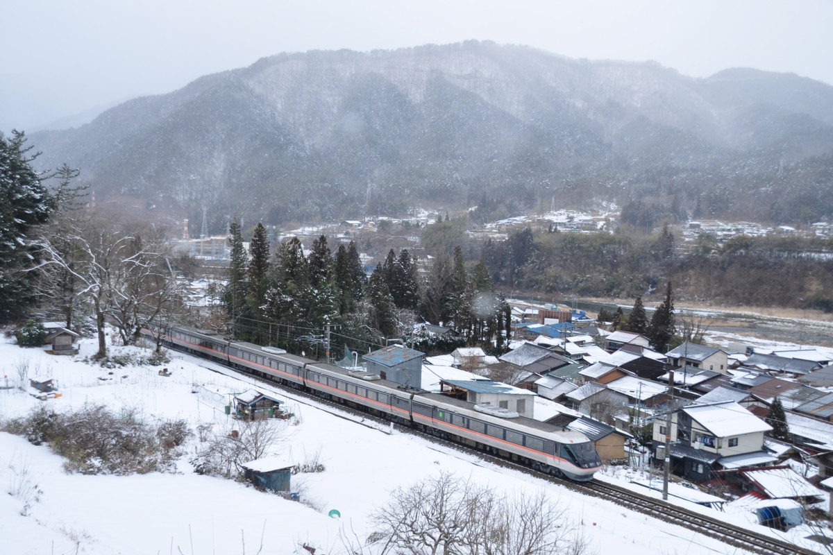 撮影・雪・中央西線・須原－大桑