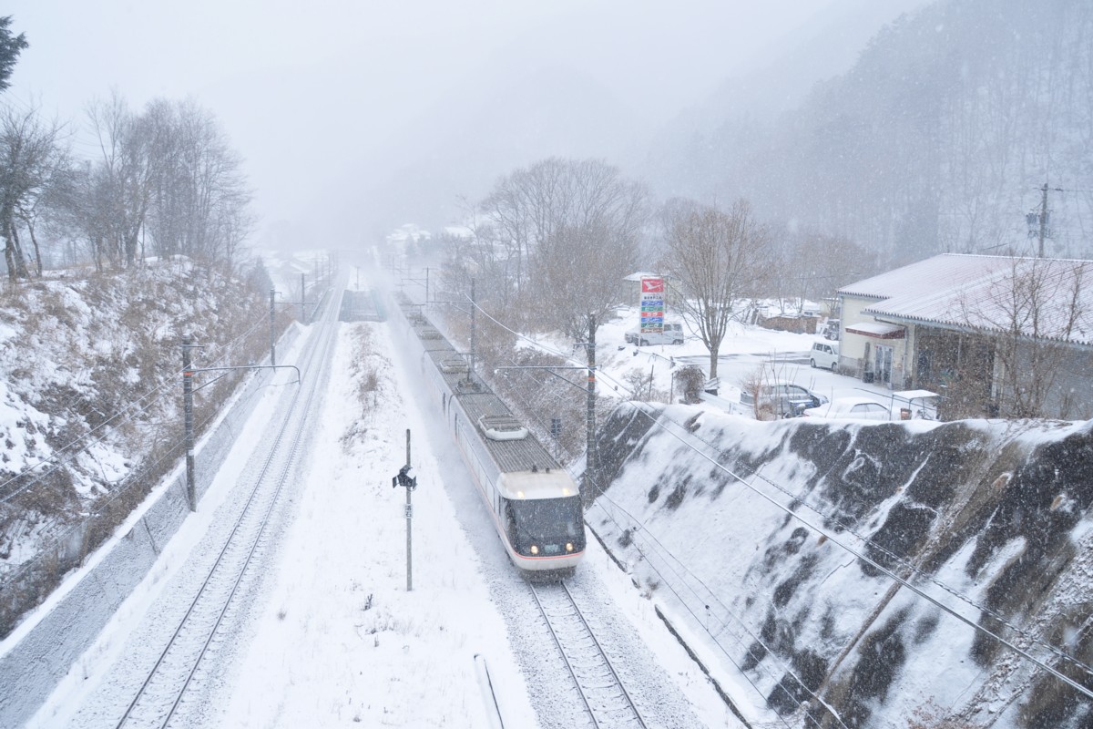 撮影・雪・中央西線・藪原－宮ノ越