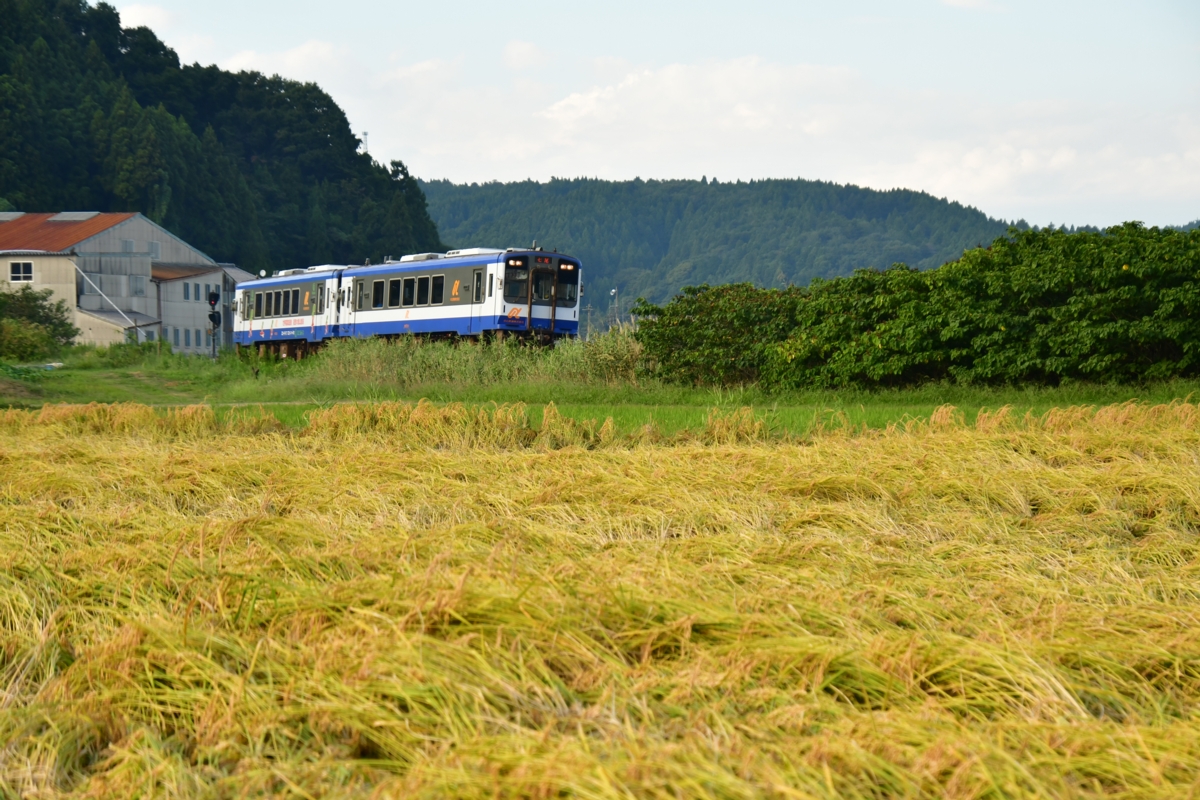 鉄道写真・撮影・のと鉄道・能登中島
