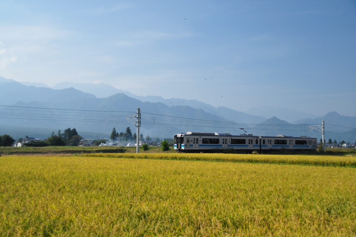 撮影・大糸線・細野－北細野