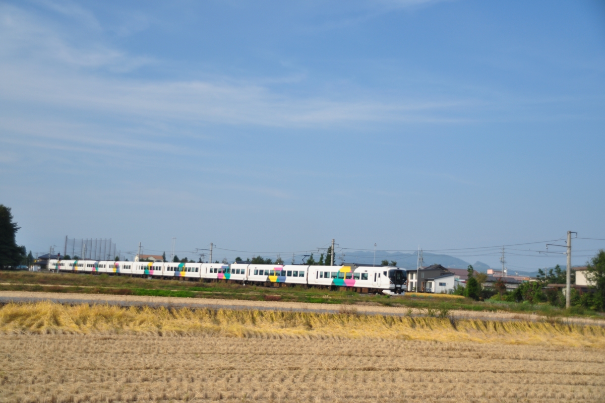 撮影・大糸線・有明－安曇追分