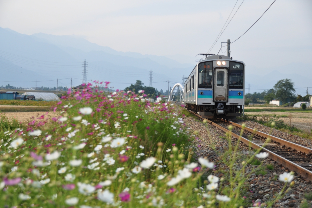 撮影・大糸線・豊科－柏矢町