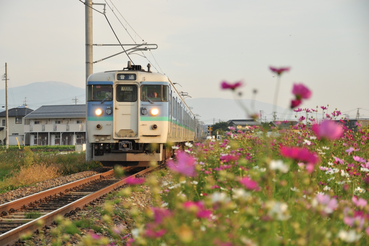 撮影・大糸線・豊科－柏矢町