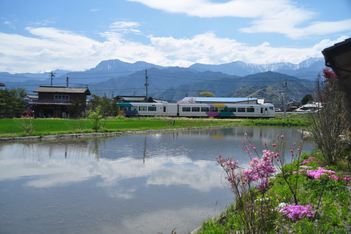 撮影・大糸線・安曇沓掛－信濃常盤