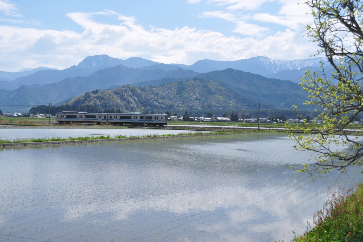 撮影・大糸線・安曇沓掛－信濃常盤