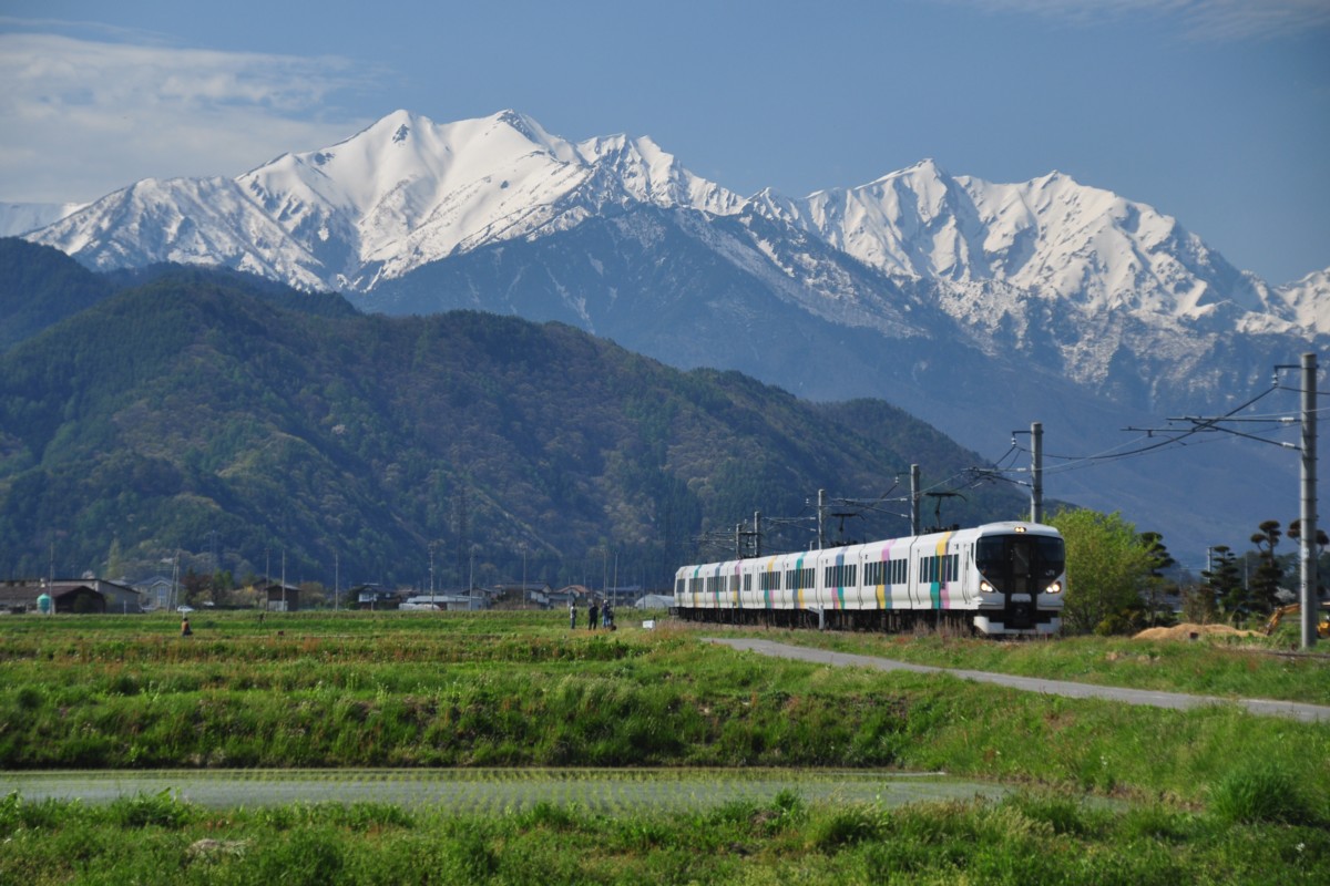 撮影・大糸線・安曇沓掛－信濃常盤