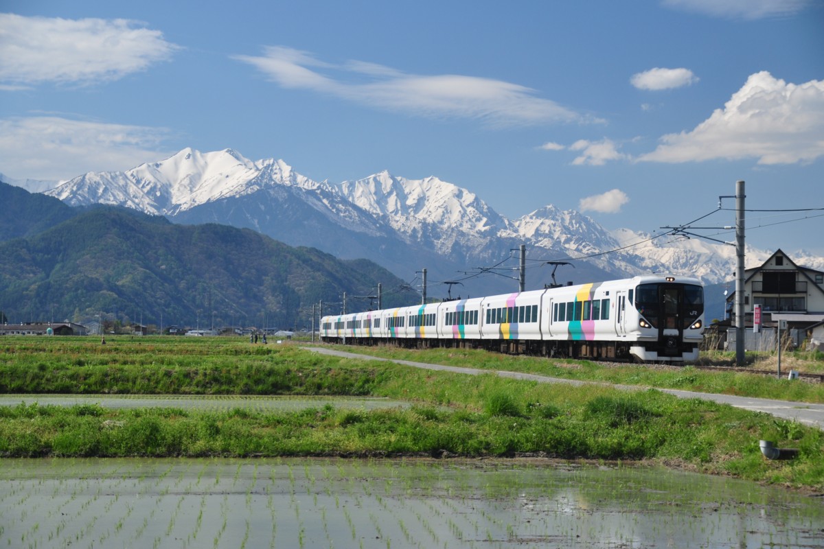 撮影・大糸線・安曇沓掛－信濃常盤