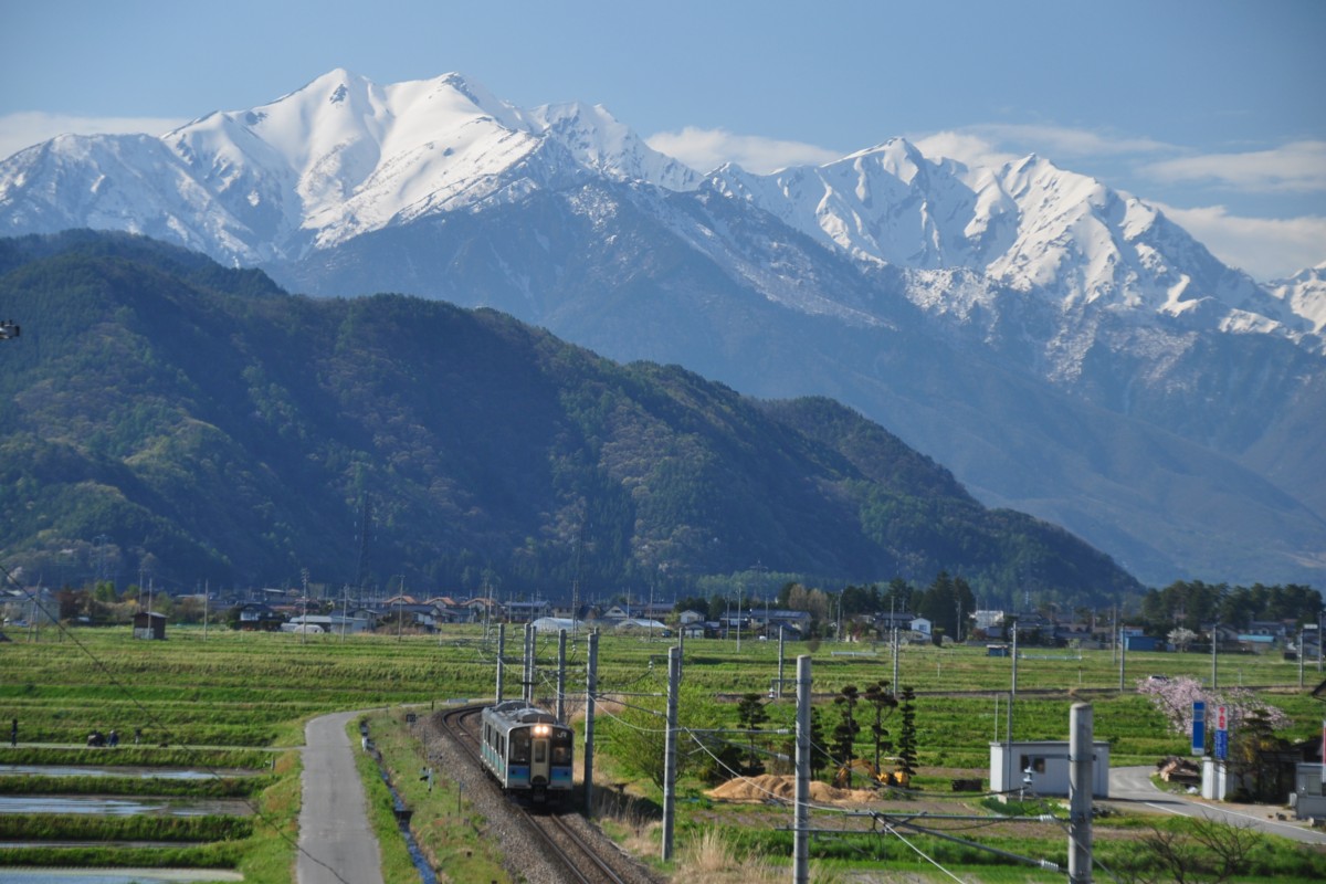 撮影・大糸線・安曇沓掛－信濃常盤