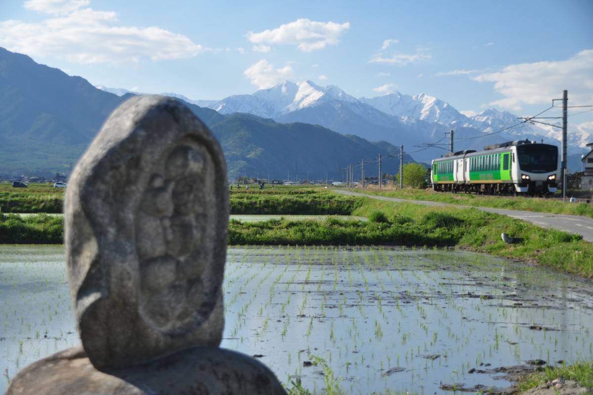 撮影・大糸線・安曇沓掛－信濃常盤