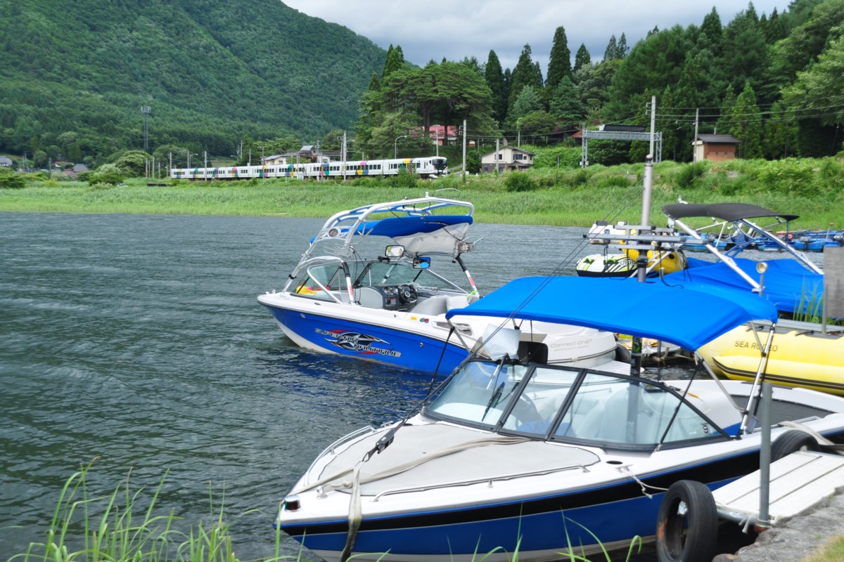 撮影・大糸線・海ノ口－簗場