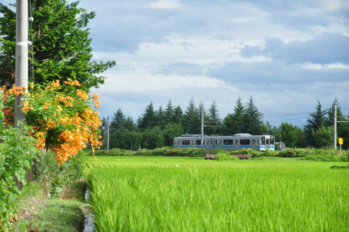 撮影・大糸線・北大町－信濃木崎
