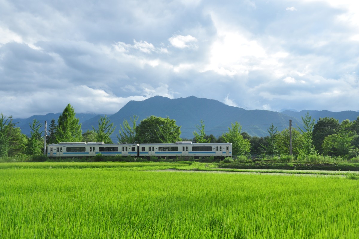 撮影・大糸線・北大町－信濃木崎