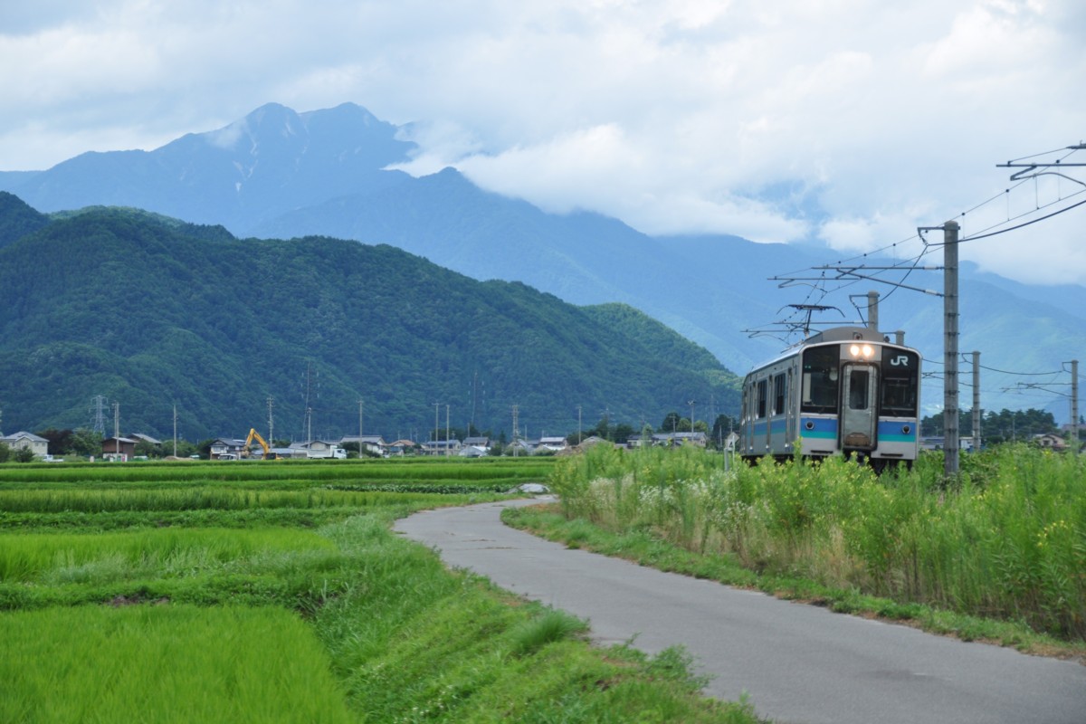撮影・大糸線・安曇沓掛－信濃常盤