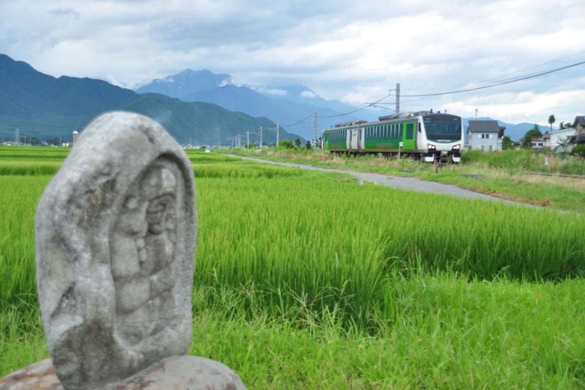 撮影・大糸線・安曇沓掛－信濃常盤